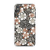 Bloemenpatroon - Bijutsu Sekai Watanabe Seitei Iphone Case, Xs Max / Mat, Telefoonhoesjes, Toby Leon