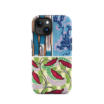 Floréal-dessins & Coloris Nouveaux - E.a. Séguy iPhone-hoesje, 15 / Mat, Telefoonhoesjes, Toby Leon