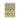 Decorative Floral Pattern Horizontal Stripes Brown Flowers Green Thai Temple Aesthetics, Mosaic