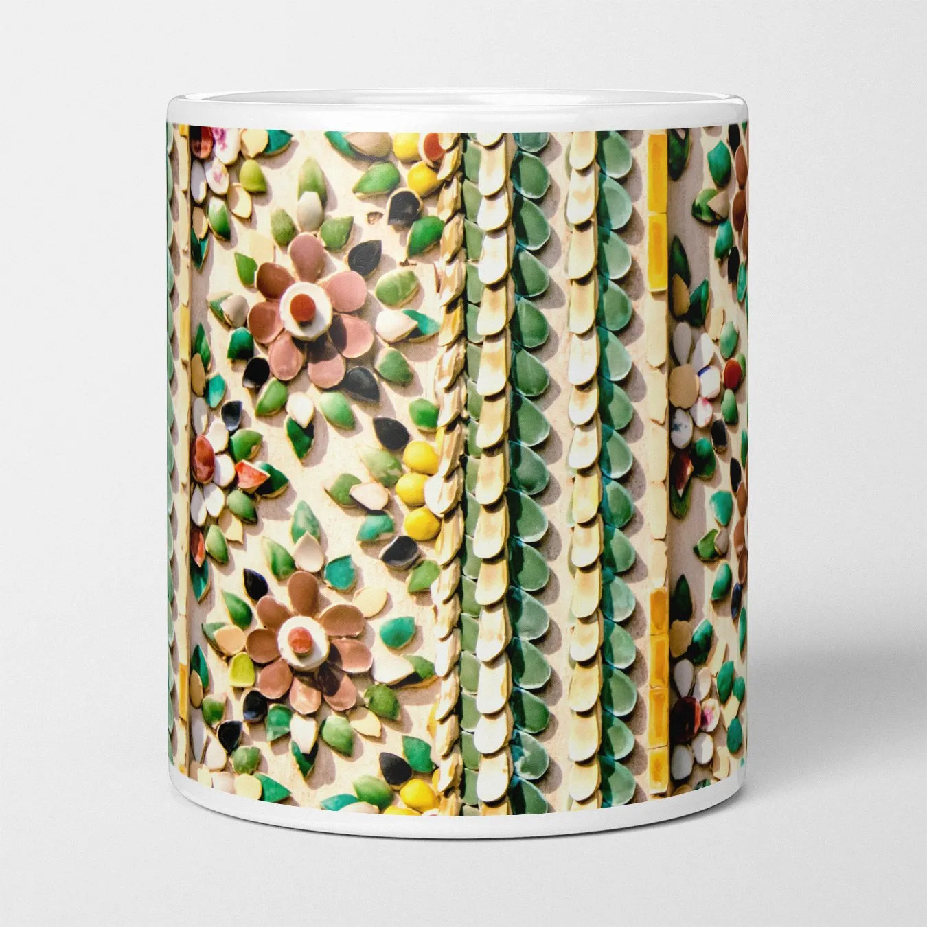 Flower Beds Mug - Mugs - Aesthetic Art