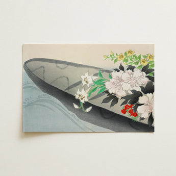Flower Boat - Kamisaka Sekka Art Print / Canvas, 18x12’’ / 46x31cm / Unframed / no Border, Posters Prints & Visual Artwork, Toby Leon