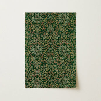Flower Garden - William Morris Decorative Art Print / Canvas, 16x24’’ / 41x61cm / Unframed / no Border, Posters Prints & Visual Artwork,