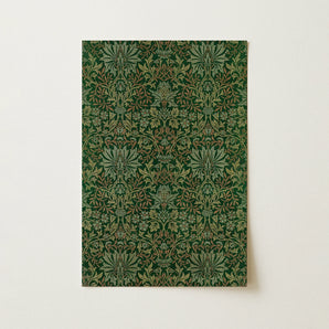 Flower Garden - William Morris Decorative Art Print / Canvas, William Morris Flower, Morris Flower Garden, Victorian Design Innovation