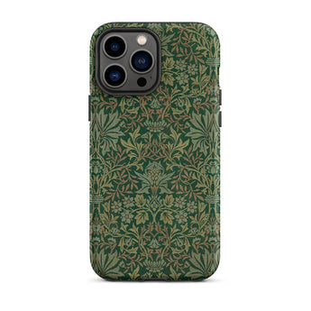 Flower Garden - iPhone-Hülle mit William-Morris-Muster, 13 Pro Max / Matt, Handyhüllen, Toby Leon