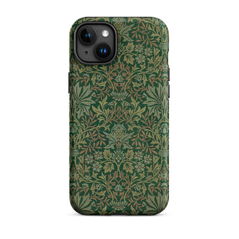 Flower Garden - William Morris Pattern Phone Case Iphone 15 Plus / Matte Floral Patterned Phone Case William Morris’s Horticultural,