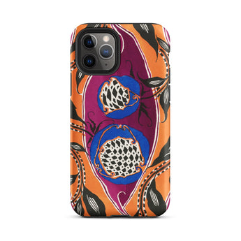 Flower Pods - E.a. Seguy Pochoir iPhone-hoesje, 11 Pro / Mat, mobiele telefoonhoesjes, Toby Leon