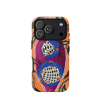 Flower Pods - E.a. Seguy Pochoir iPhone-hoesje, 17 Pro / Mat, mobiele telefoonhoesjes, Toby Leon