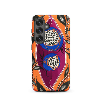 Flower Pods - E.a. Seguy Pochoir Phone Case, Samsung Galaxy S25 / Matte, Mobile Cases, Toby Leon