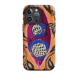 Flower Pods - E.a. Seguy Pochoir Phone Case Iphone 16 Pro Max / Matte Patterned Smartphone Case Flower Pods Iphone Case, Art Deco Botanical