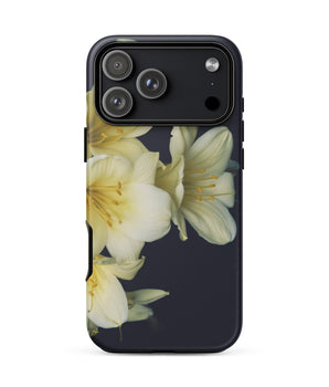 Iphone 17 Pro Max / Matte Flower Power too - Yellow Clivia Miniata Case, Radiant Allure