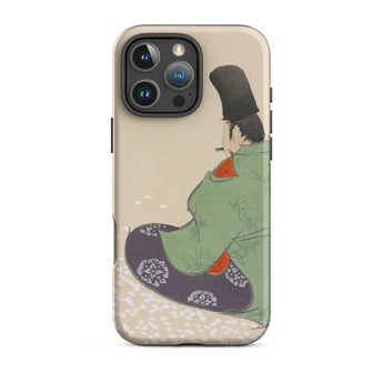 Suonatore di flauto - Custodia artistica per iPhone di Kamisaka Sekka, 16 Pro Max / Opaca, Custodie per telefoni cellulari, Toby Leon