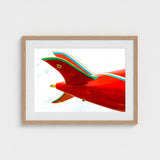 Flying High - Amusement Park Airplane Art Print / Canvas, Catapults, Retro Design Meets Avant-garde Photography Prints