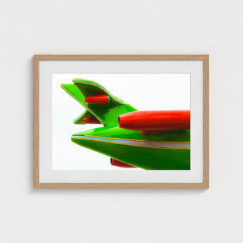Flying Highest - Amusement Park Airplane Art Print / Canvas, Retro-futuristic Fantasy Prints