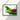 Vibrant Green Red Toy Rocket Glossy Finish Framed Amusement Park Airplane, Art, Retro-futuristic Fantasy