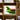 Framed Artwork Abstract Green Red Airplane Tail Fins Amusement Park, Art, Retro-futuristic Fantasy