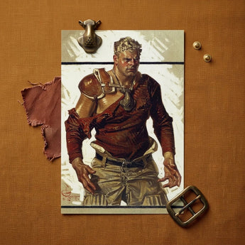 Football Hero - J.c. Leyendecker Art Print / Canvas, Prints