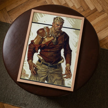 Football Hero - J.c. Leyendecker Art Print / Canvas, Prints