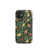 Four Fruits too - William Morris Aesthetic Phone Case, Iphone 12 Mini / Matte, Mobile Cases, Toby Leon