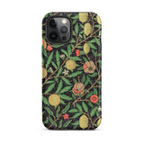 Four Fruits too - William Morris Aesthetic Phone Case, Iphone 12 Pro Max / Matte, Mobile Cases, Toby Leon