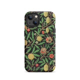 Four Fruits too - William Morris Aesthetic Phone Case, Iphone 13 / Matte, Mobile Cases, Toby Leon