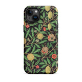 Four Fruits too - William Morris Aesthetic Phone Case, Iphone 15 Plus / Matte, Mobile Cases, Toby Leon