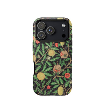 Four Fruits too - William Morris Aesthetic Phone Case, Iphone 17 Pro / Matte, Mobile Cases, Toby Leon