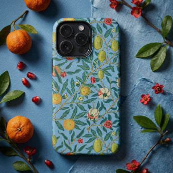 Four Fruits - William Morris Aesthetic Phone Case, Mobile Cases, Toby Leon