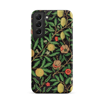 Four Fruits too - William Morris Aesthetic Phone Case, Samsung Galaxy S22 Plus / Matte, Mobile Cases, Toby Leon