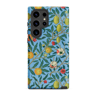 Four Fruits - William Morris Aesthetic Phone Case, Samsung Galaxy S24 Ultra / Matte, Mobile Cases, Toby Leon