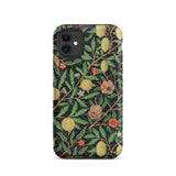 Four Fruits too - William Morris Aesthetic Phone Case Iphone 11 / Matte Floral Patterned Phone Case William Morris’s Horticultural