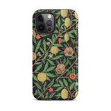Four Fruits too - William Morris Aesthetic Phone Case Iphone 12 Pro Max / Matte Floral Patterned Phone Case William Morris’s Horticultural