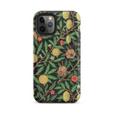 Four Fruits too - William Morris Aesthetic Phone Case Iphone 11 Pro / Matte Floral Patterned Phone Case William Morris’s Horticultural