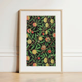 Four Fruits too - William Morris Botanicals Art Print / Canvas, 12x18’’ / 31x46cm / Natural Frame / Matboard, Posters Prints & Visual