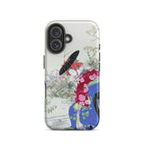 Fox Spirit - Ogata Gekko Ukiyo-e Iphone Hoesje, 16 / Mat, Mobiele Telefoonhoesjes, Toby Leon