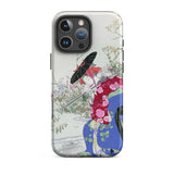 Fox Spirit - Ogata Gekko Ukiyo-e iPhone-hoesje, 16 Pro Max / Mat, Telefoonhoesjes, Toby Leon