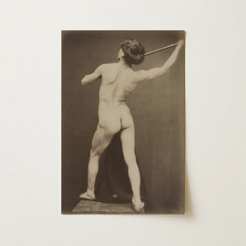French Male Nude - Guglielmo Marconi Kunstdruck / Leinwand, 12x18’’ / 31x46cm / Ungerahmt / ohne Rand, Poster-Drucke & visuelle Kunstwerke, Toby