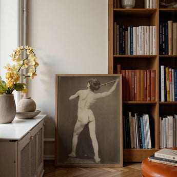 French Male Nude - Gaudenzio Marconi Art Print / Canvas, Posters Prints & Visual Artwork, Toby Leon
