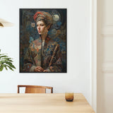 Freyja - Stampa d’arte surreale della dea norrena / Canvas, Poster, Stampe e Opere d’arte visiva, Toby Leon