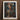 Framed Portrait Woman Ornate Patterned Robe Intricate Tattoos Norse Realms Unfurls, Surreal Goddess, Mighty Seeker