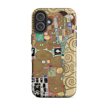 The Fulfilment - Gustav Klimt Phone Case Phone Case Klimt’s Kiss Artwork Gustav Klimt Romantic, Romantic Art, Bloom, it Coils