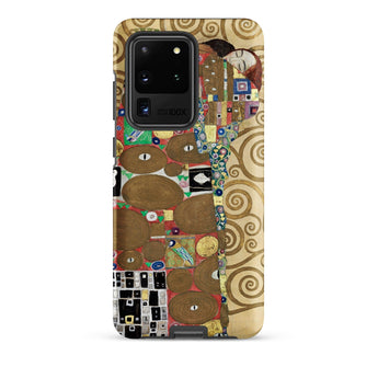 The Fulfilment - Gustav Klimt Phone Case Samsung Galaxy S20 Ultra / Matte Phone Case Gustav Klimt’s ?The Kiss” Intricate Gold Klimt Romantic,