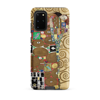 The Fulfilment - Gustav Klimt Phone Case Samsung Galaxy S20 Plus / Matte Phone Case Gustav Klimt’s ?The Kiss” Intricate Gold Klimt Romantic, R
