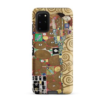 The Fulfilment - Gustav Klimt Phone Case Samsung Galaxy S20 Plus / Matte Phone Case Gustav Klimt’s ?The Kiss” Intricate Gold Klimt Romantic, R