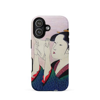Fumiyomu Onna - Funda para iPhone de Kitagawa Utamaro, 17 / Mate, Fundas para móvil, Toby Leon