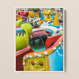 Gang’s All Here + too Giclée Print / Canvas, 8×10’’ / 20x25cm / White Frame, Posters Prints & Visual Artwork, Toby Leon