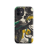 Genesis Ii - Franz Marc Phone Case Iphone 12 / Matte Abstract Patterned Marc’s Revolutionary, Mobile Cases