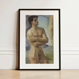 Georg Pauli - Bathing Men Art Print / Canvas, Nude Man, Prints
