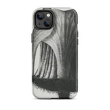 Geum Rivale (nodding Avens) - Karl Blossfeldt Iphone Case, 14 Plus / Matte, Black White Phone Case