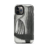 Geum Rivale (nodding Avens) - Karl Blossfeldt Phone Case Iphone 11 Pro / Matte Black White Floral Iphone Case Karl Blossfeldt, Geum Rivale,