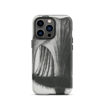 Geum Rivale (nodding Avens) - Karl Blossfeldt Phone Case Iphone 13 Pro / Matte Black White Phone Case Karl Blossfeldt, Geum Rivale,